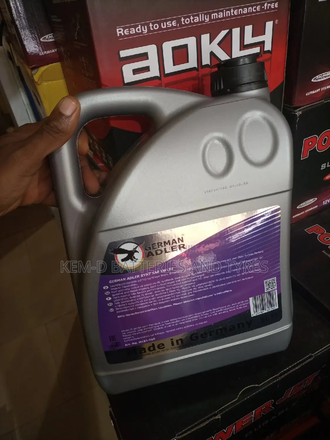 5W30 German Adler Synthetic Engine Oil