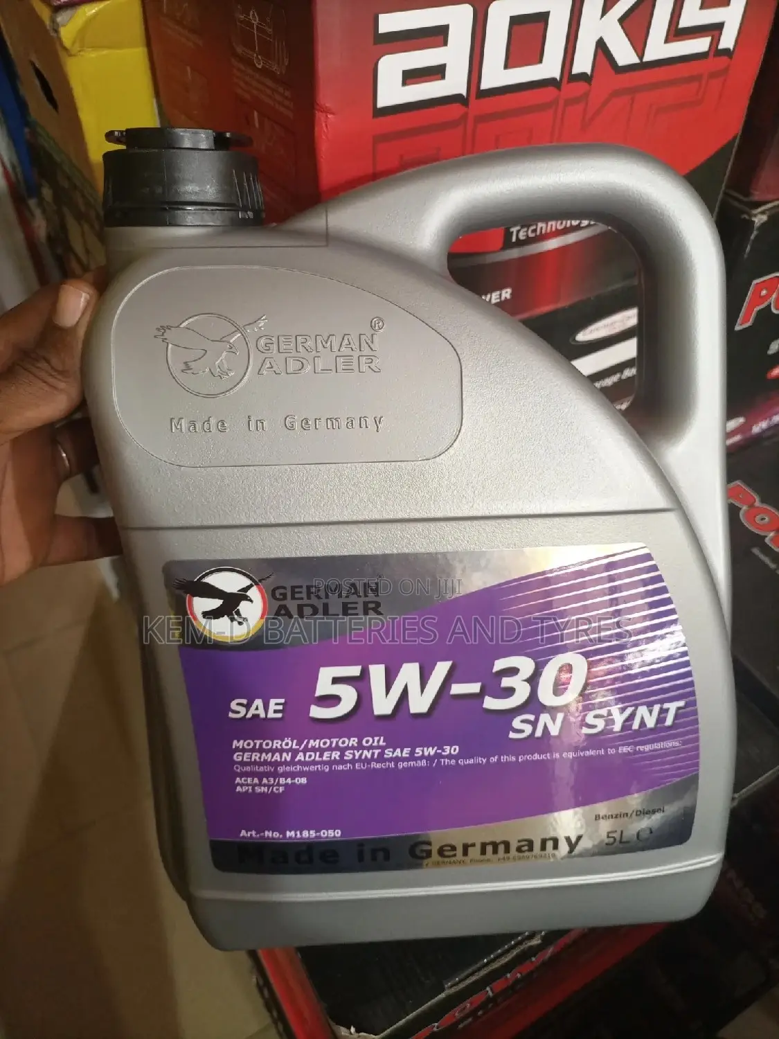 5W30 German Adler Synthetic Engine Oil