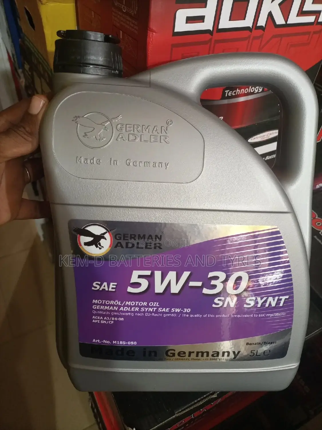 5W30 German Adler Synthetic Engine Oil