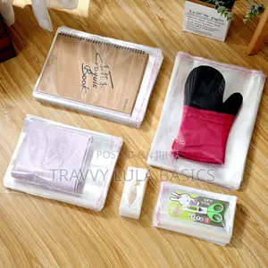 Adhesive Clear Clean Packaging Bags