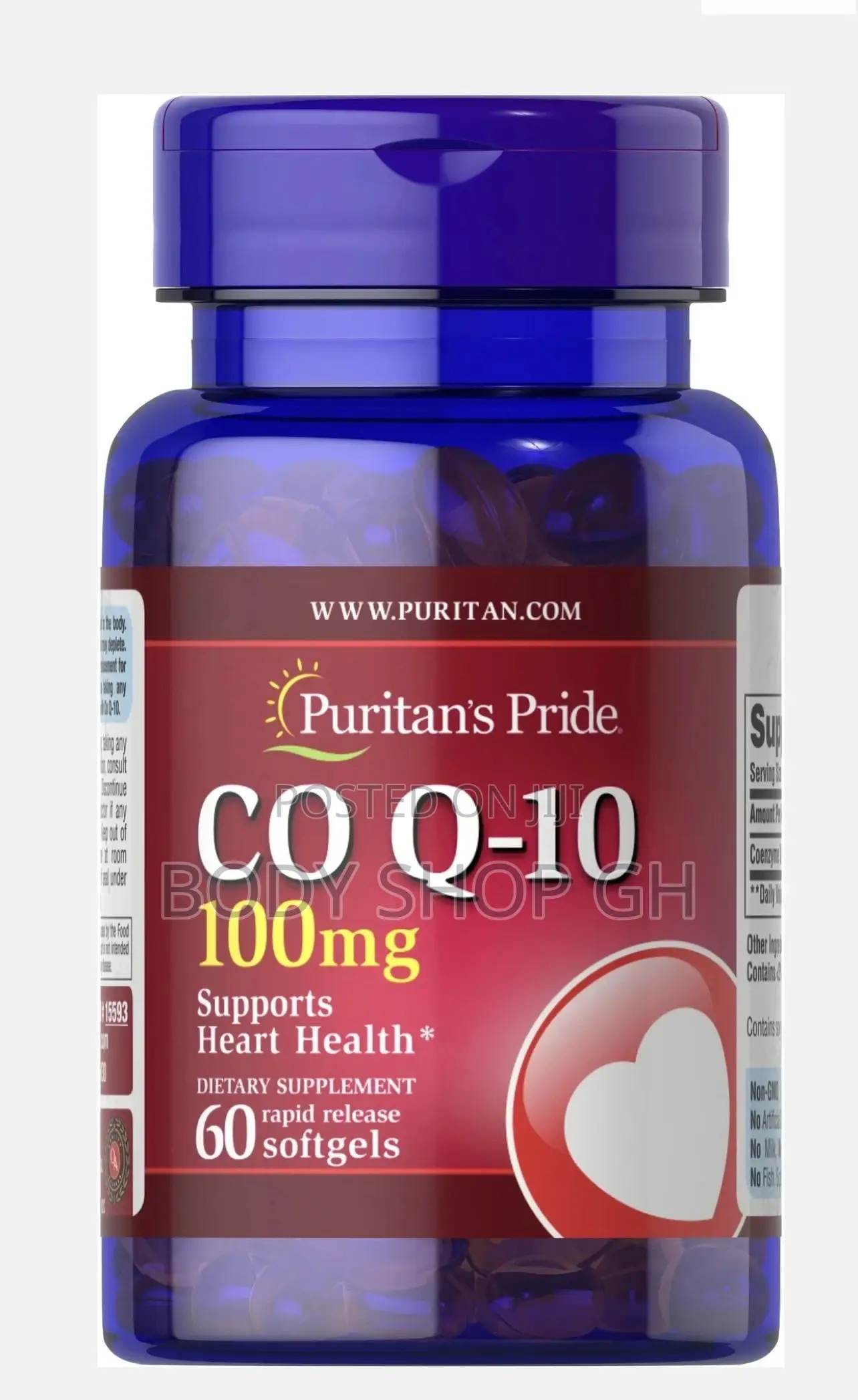 Puritans Pride Co Q-10 for Heart Health