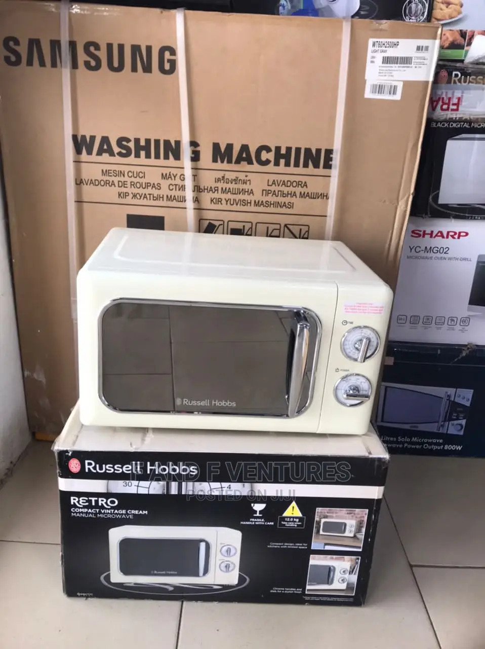 Russell Hobbs Timer Microwave- Uk