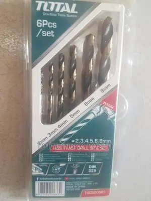 Total Metal HSS Twist Drill Set (6pcs)