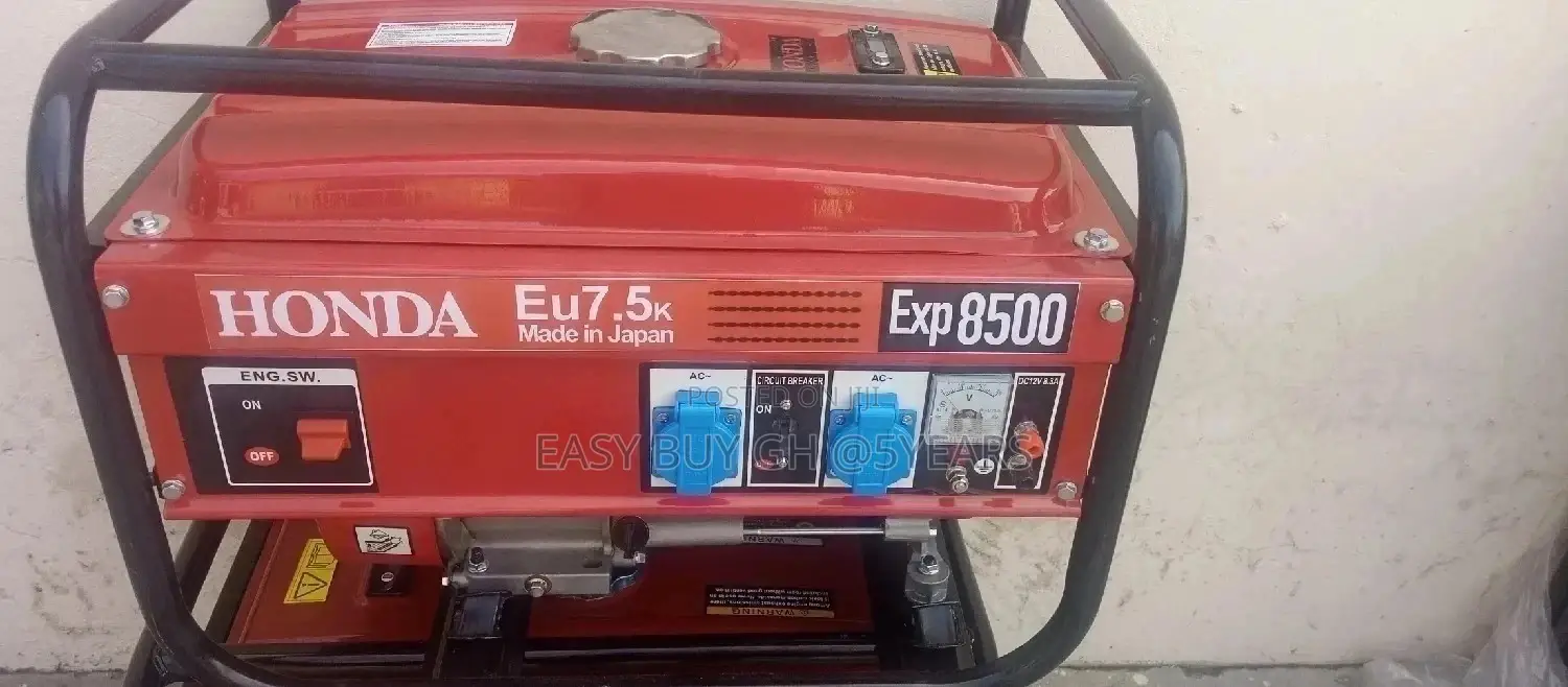 Generator Japan (Silent) 7.5kva Honda Generator