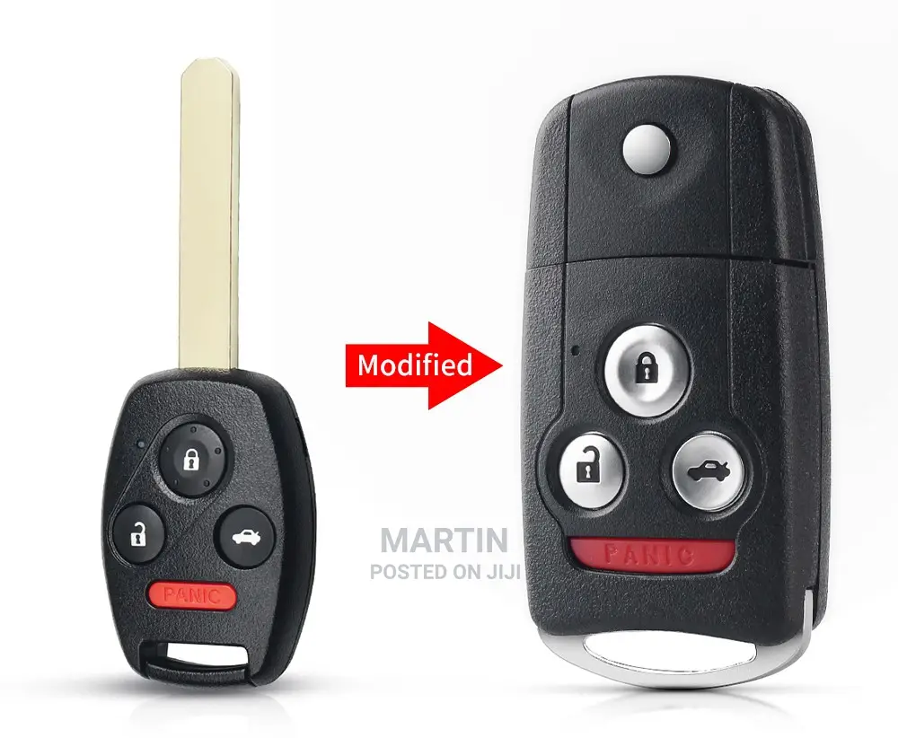 Modified Honda Civic, Accord, Fit, Pilot Key Shell