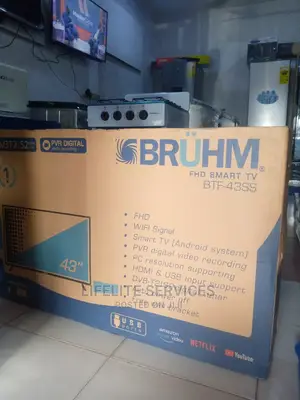 Bruhm Smart Tv 43"Inches(Netflix )