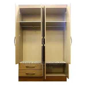 Wardrobe ( With Chrome Metal Handles)
