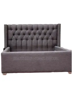 Foreign Double Size (60x80) Bedframe Massive Strong and Clean