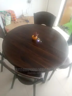 Wooden Dining Table and Chairs