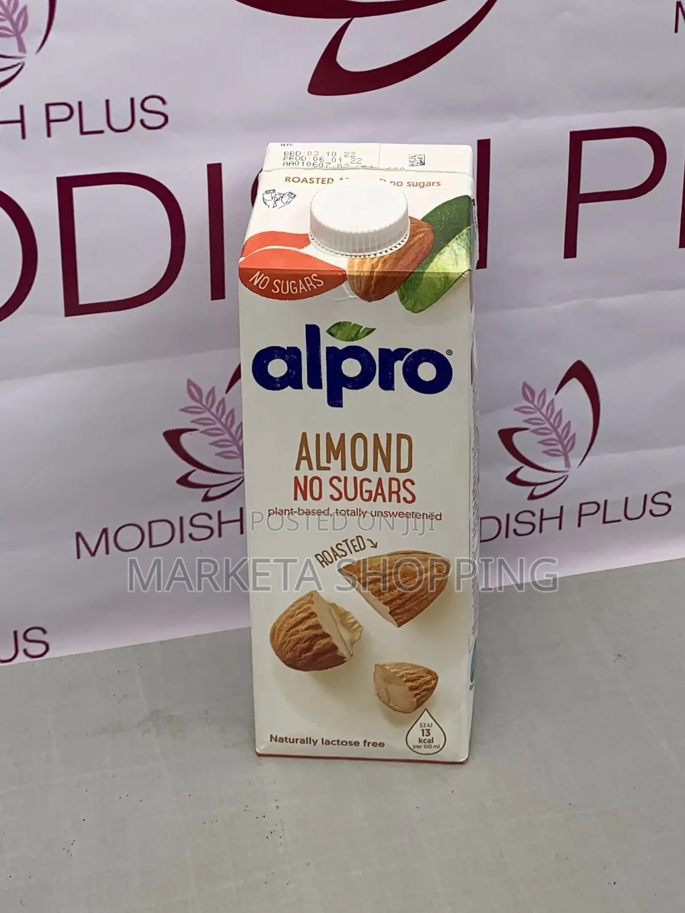 Alpro Roasted Almond No Sugar (1L)