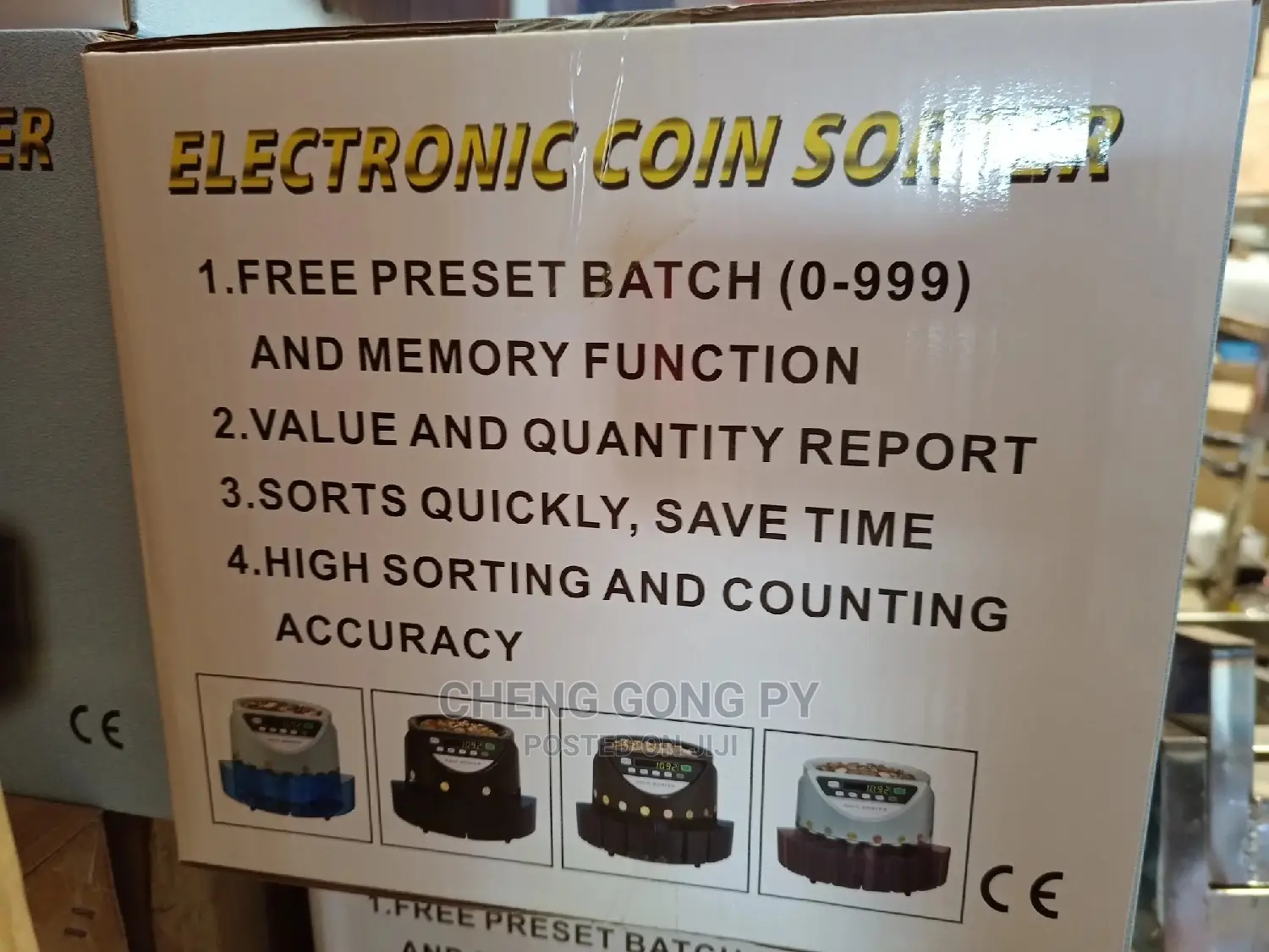 Coins Counting Machine