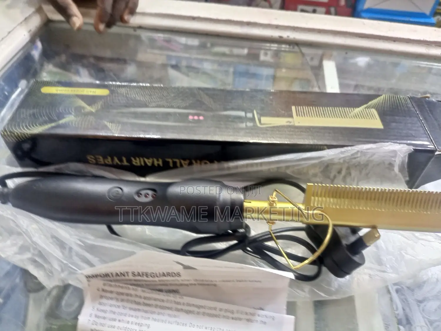 Hair Press Comb