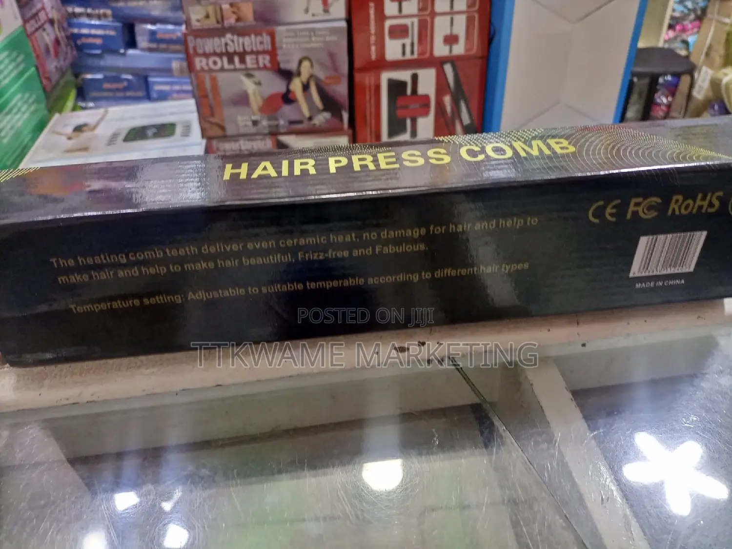 Hair Press Comb