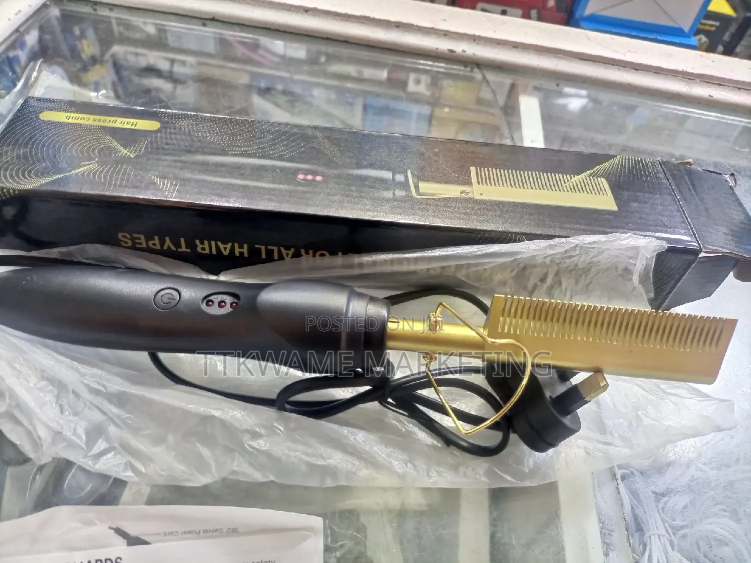 Hair Press Comb