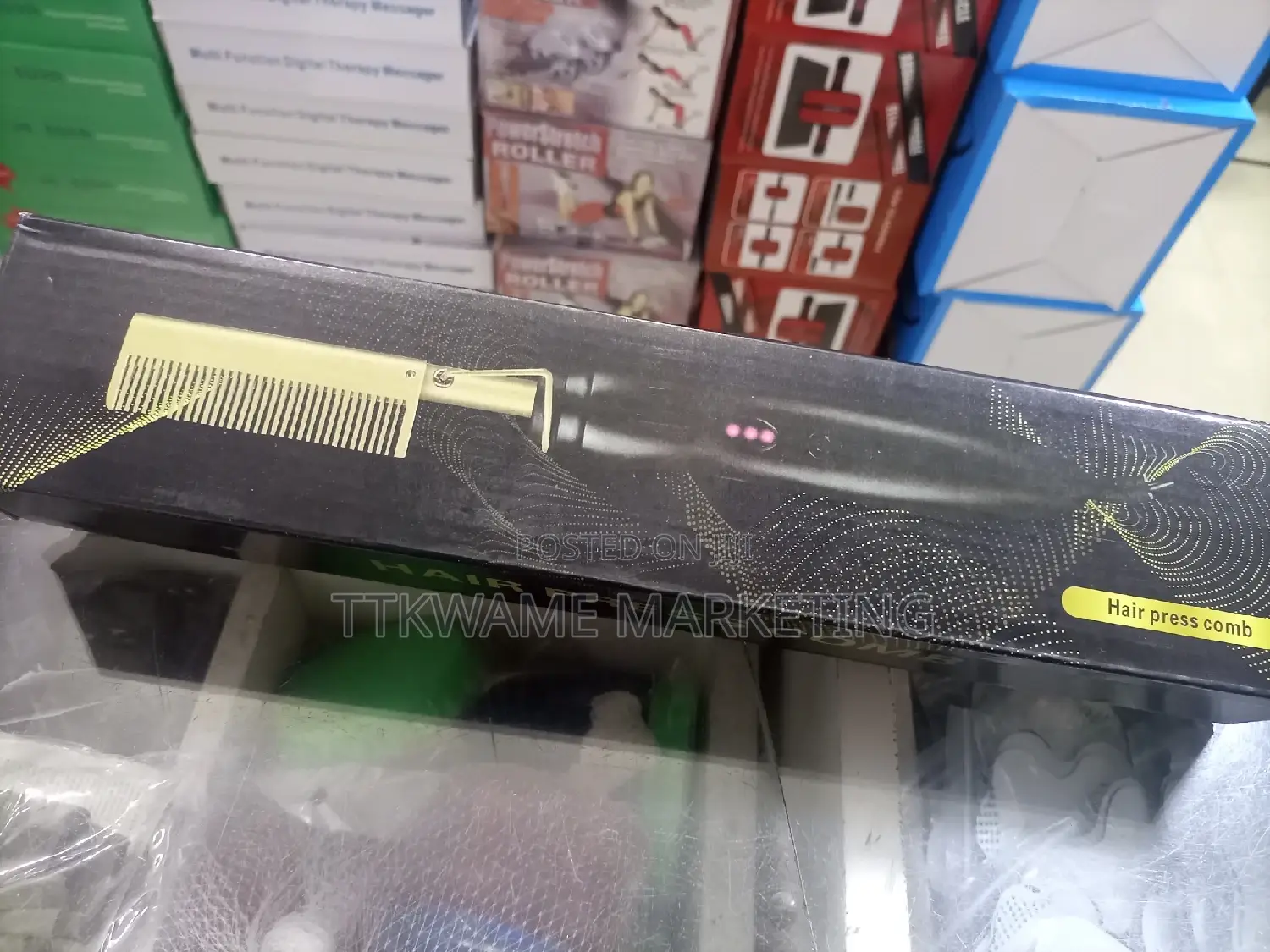Hair Press Comb