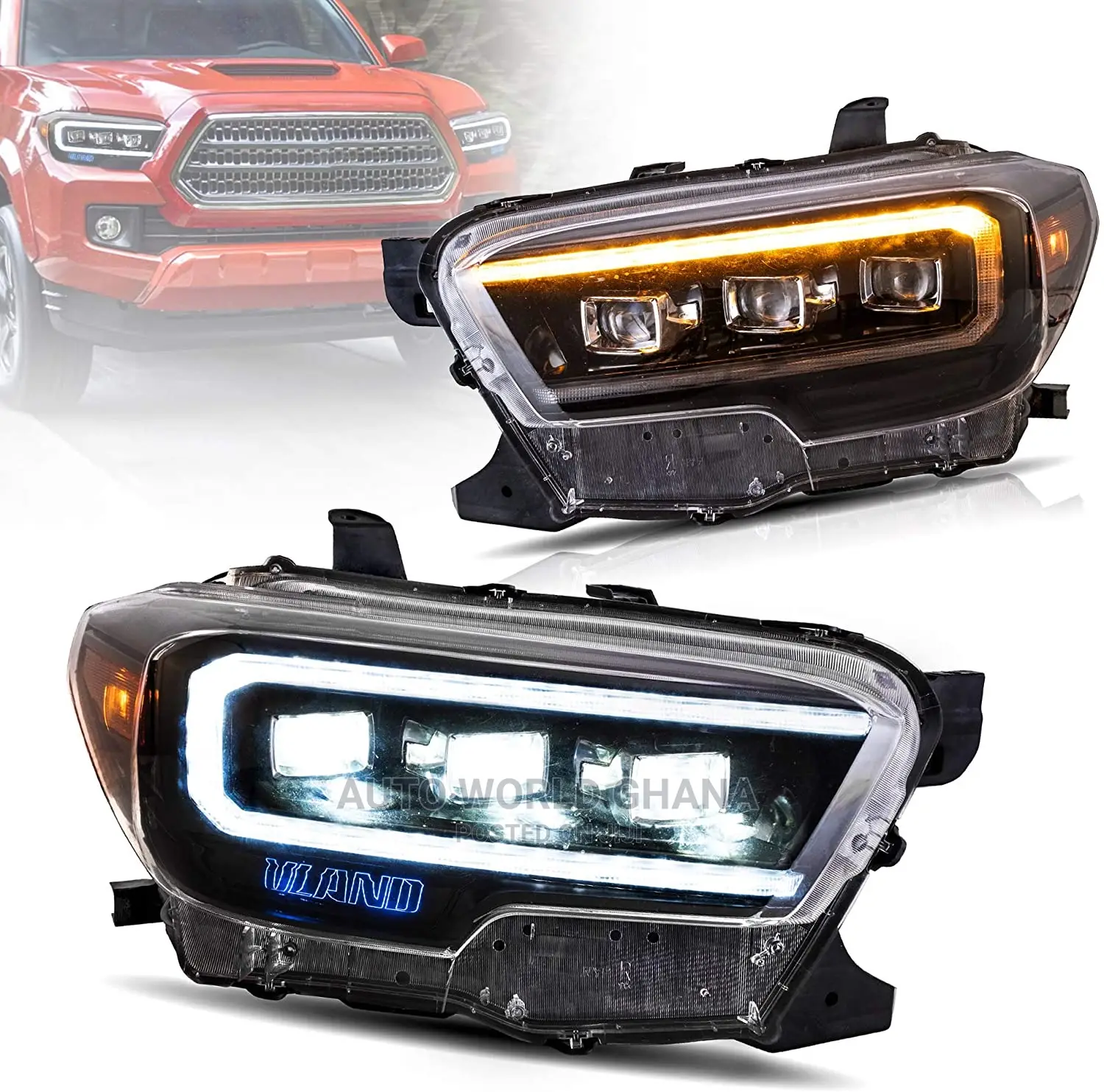 Toyota Tacoma Headlight 2015 2016 2017 2018 2019 2021 2020