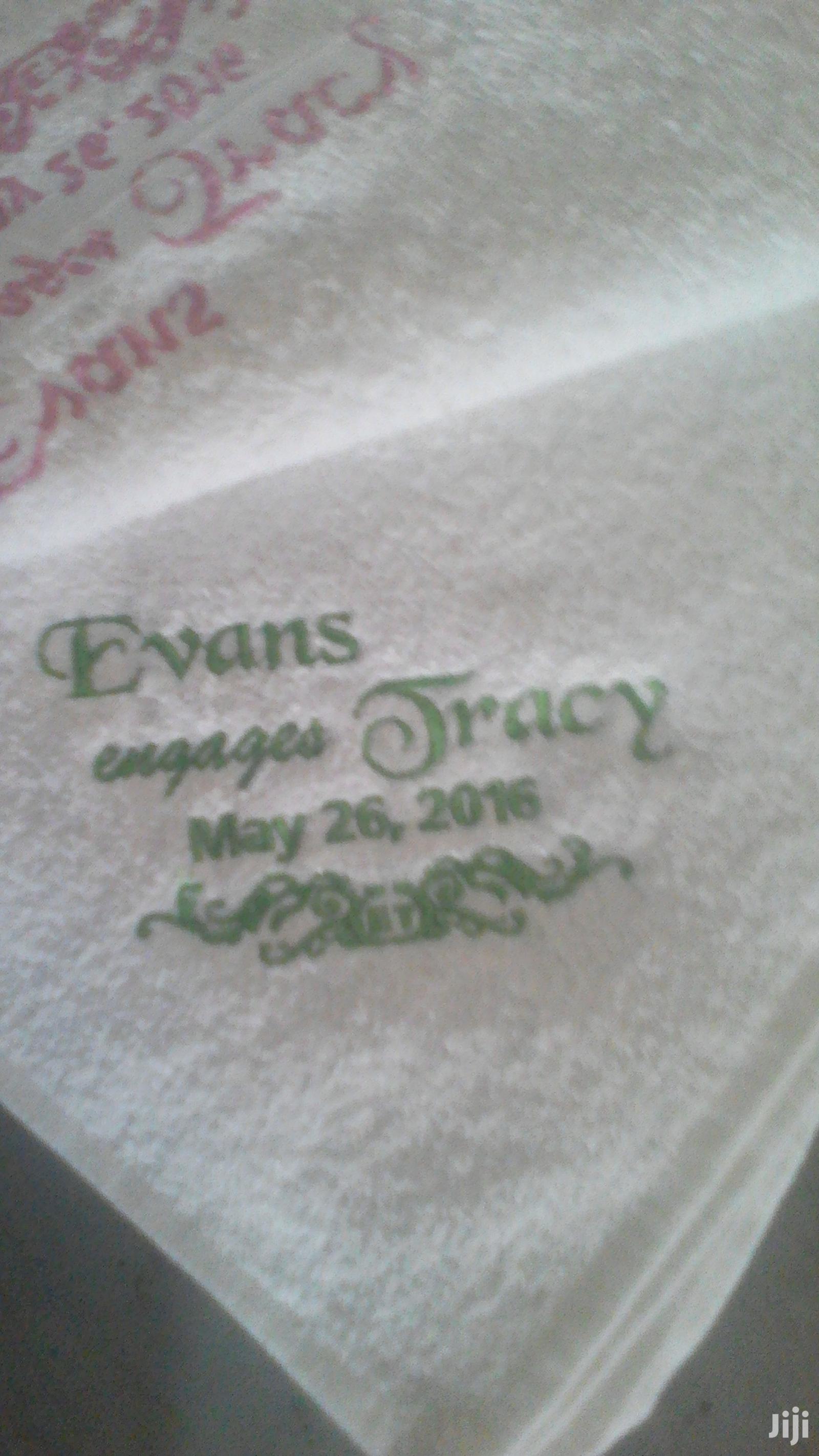 Face Towels Embroidery Works