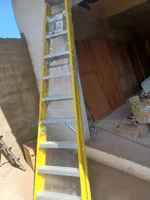 A Shape Fiberglass Ladder