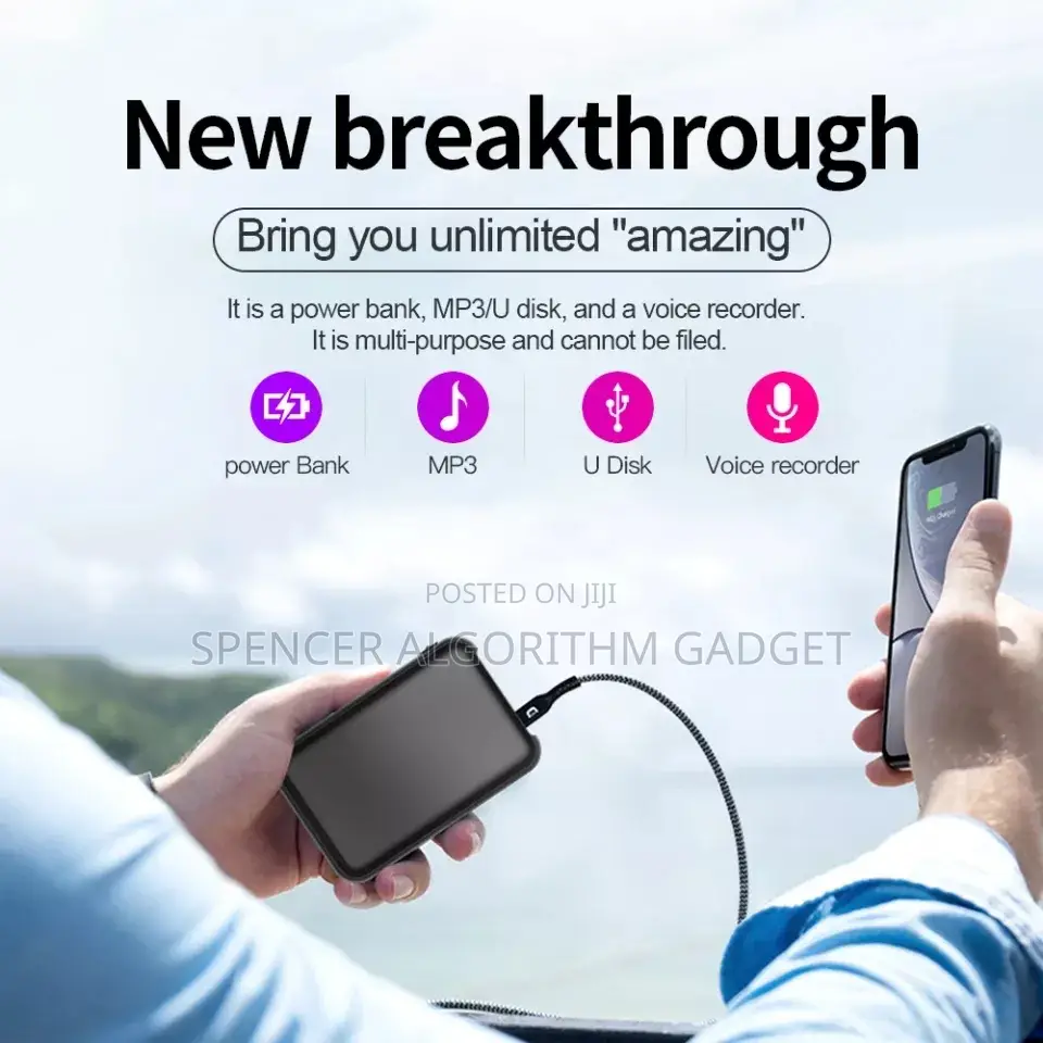 Voice Audio Recorder Magnetic 32gb (1000hrs Record)