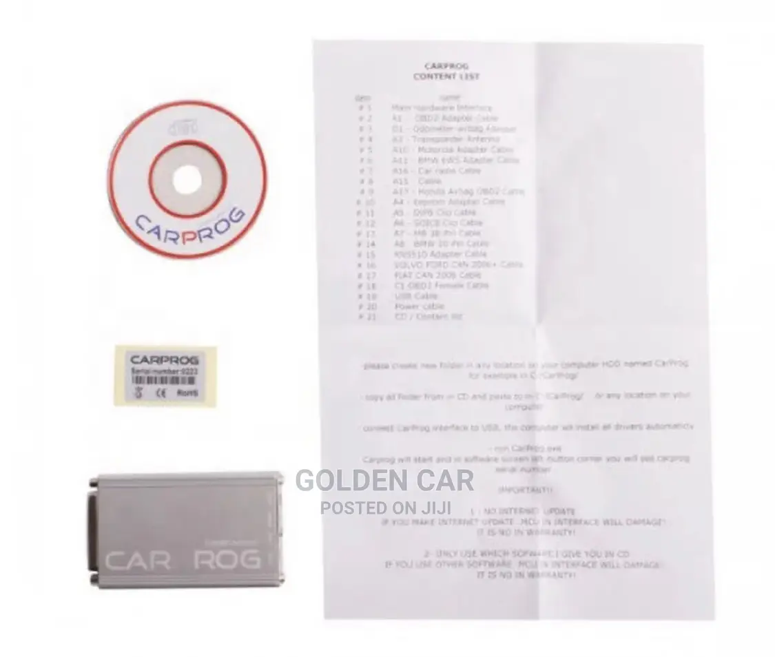 Carprog V8.21 Online Version ECU Chip Turning Programmer