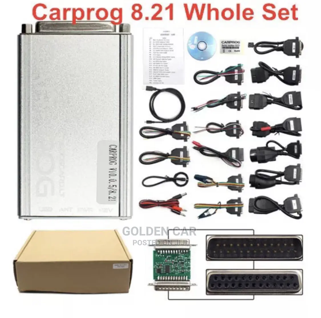 Carprog V8.21 Online Version ECU Chip Turning Programmer