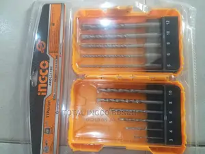 Ingco 11 Pcs Concrete and Hammer Drill Bits Set