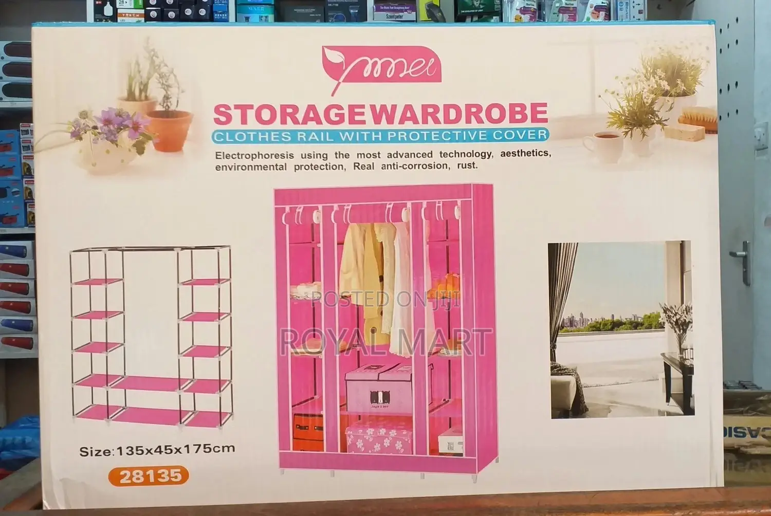 Storage Wardrobe 13 Cubes