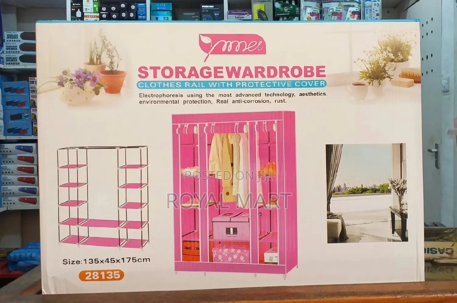 Storage Wardrobe 13 Cubes