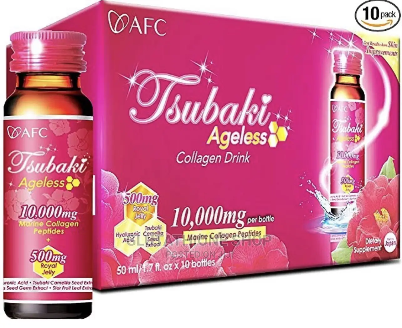 Japan Tsubaki Ageless Beauty Collagen Drink