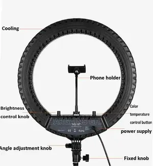 18 Inches RGB HQ Ring Light With Stand and Bag