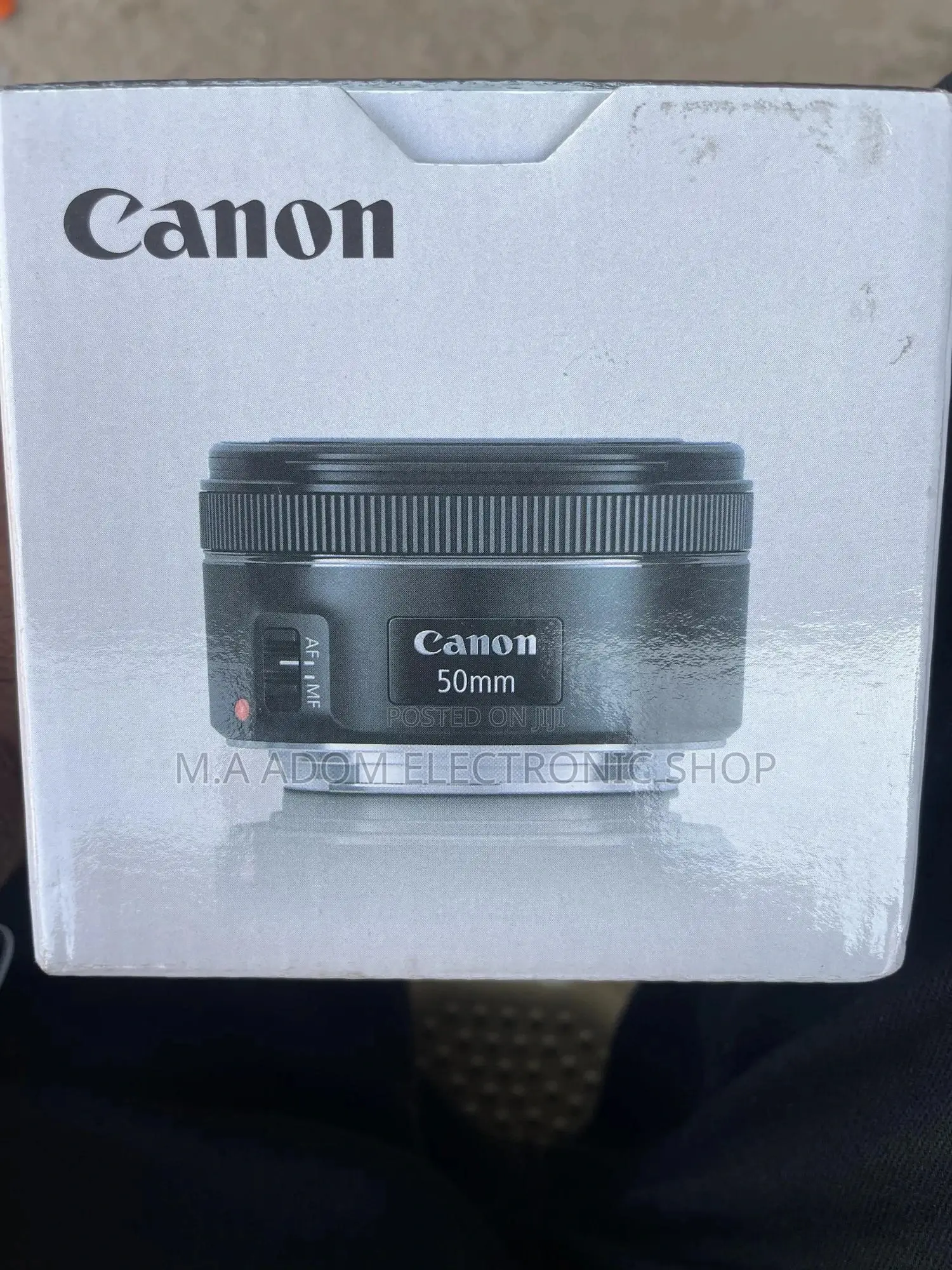 Canon Ef 50mm F/1.8stm Camera Lens