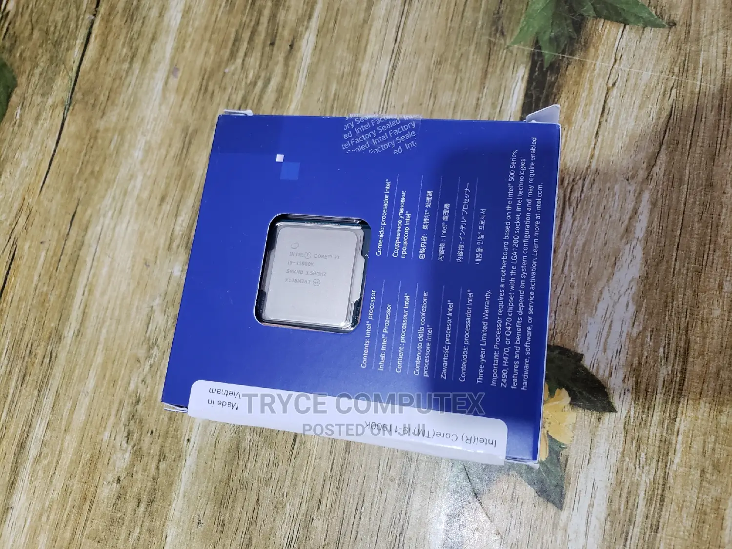 Intel Core I9-11900k Processor Turbo 5.3 Ghz Unlocked