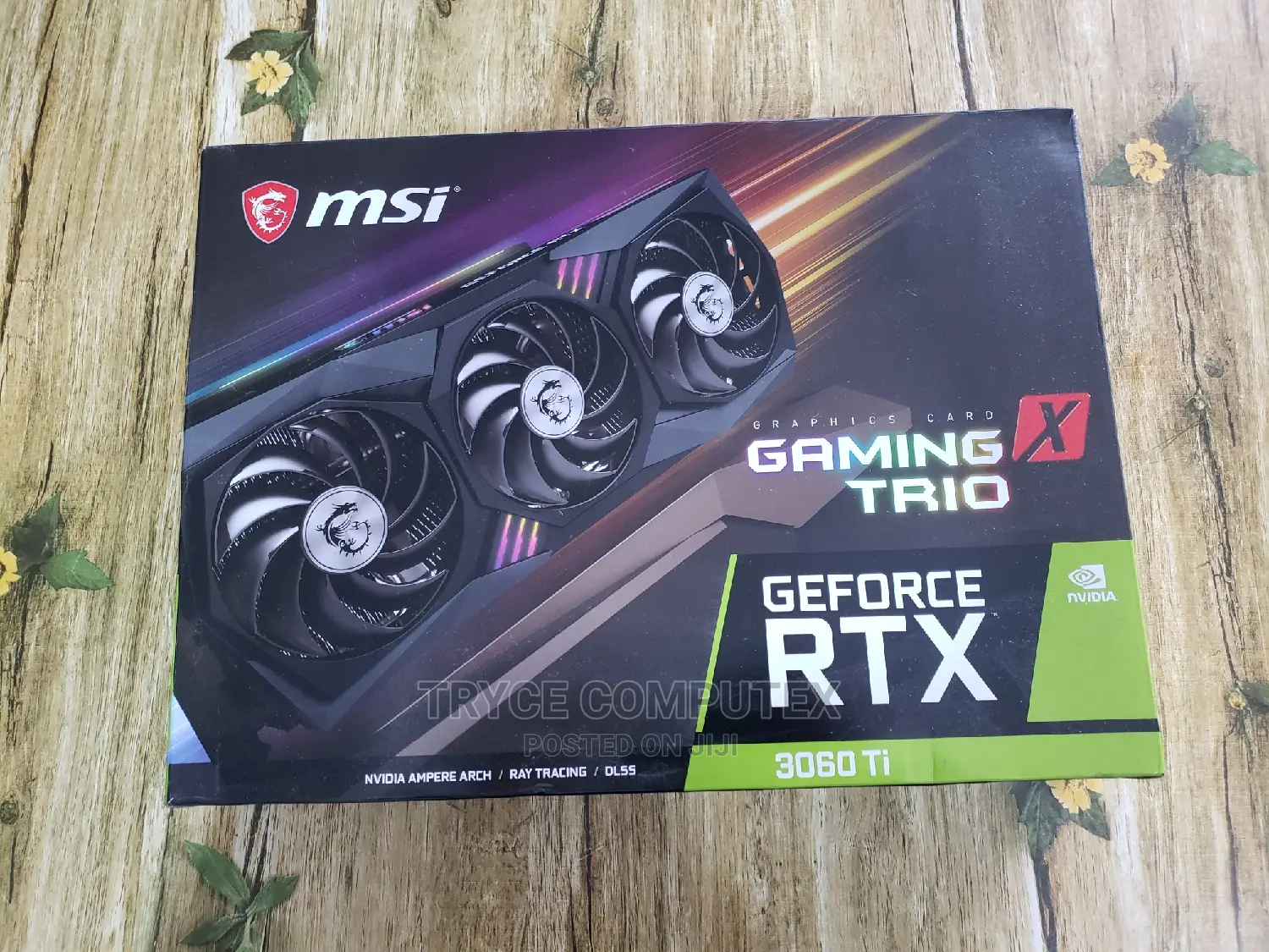 Msi RTX 3060ti 8gb Gaming Trio Graphic Card
