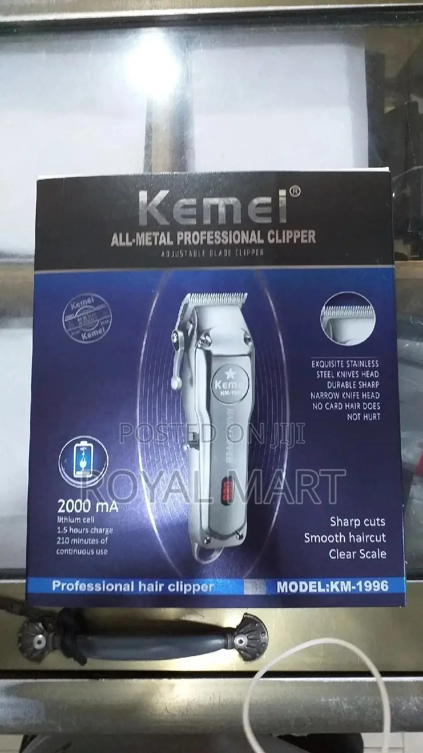 Cordless Kemei Metallic Babring Machine