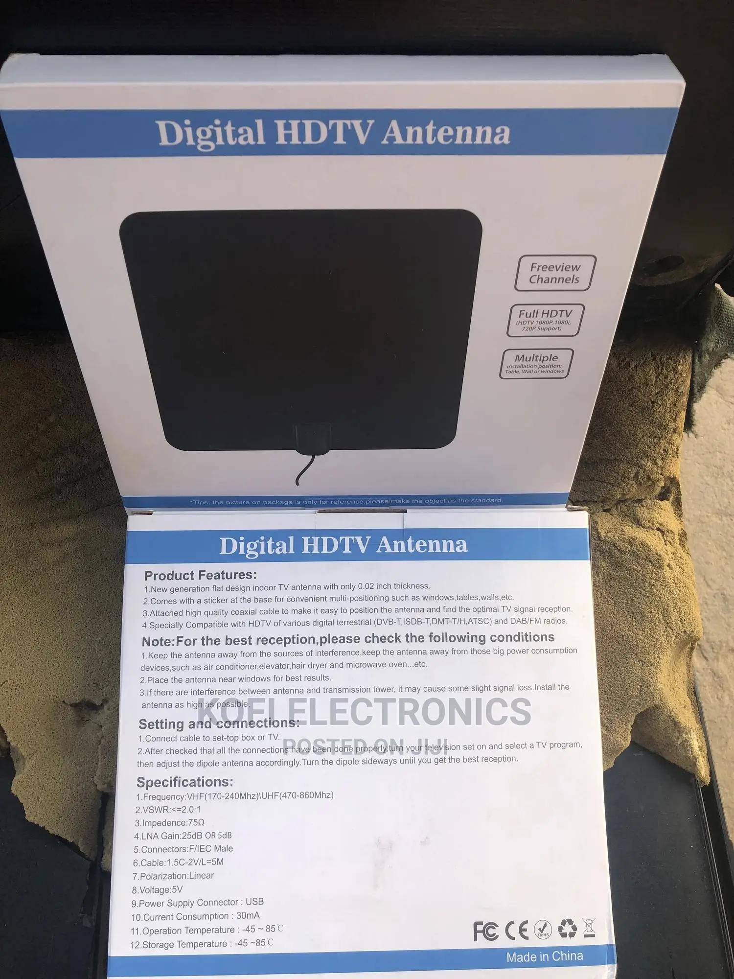 Indoor Versatile Digital HDTV Antenna