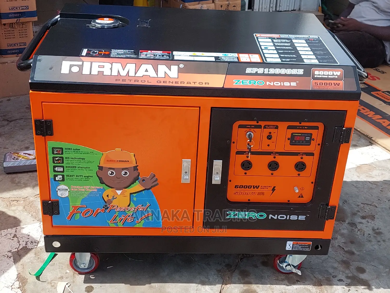 Low Noise Petrol Generator