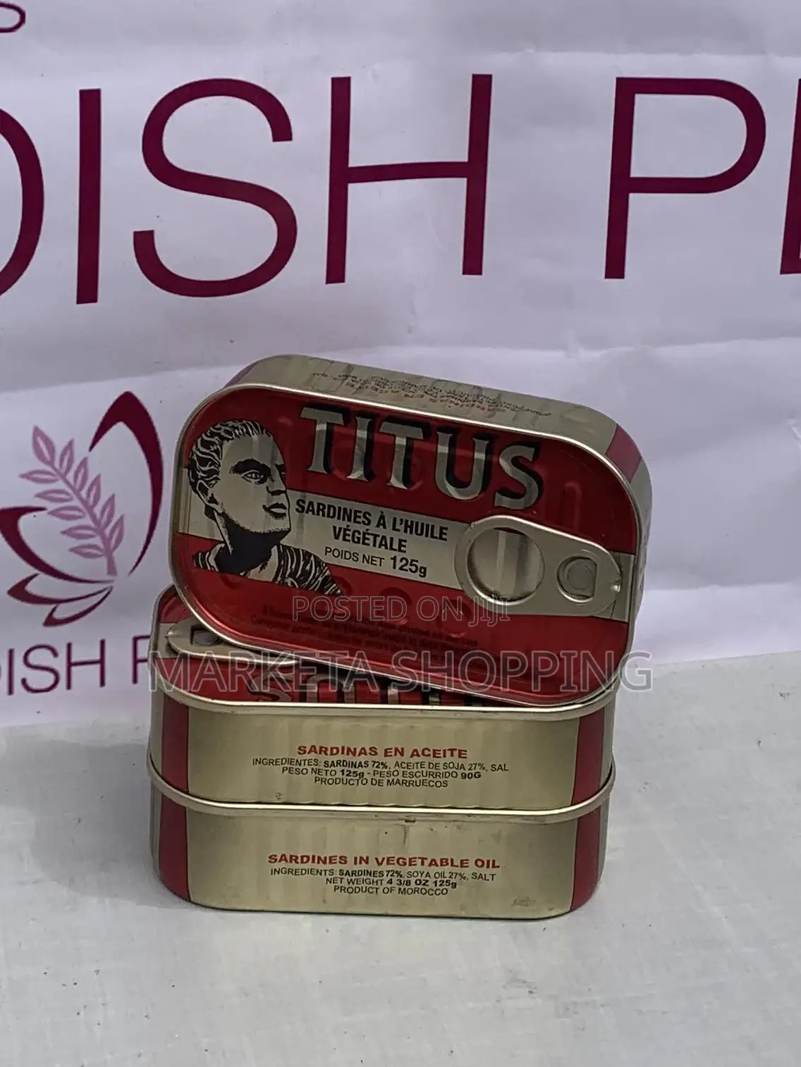 Titus Sardine (125g)