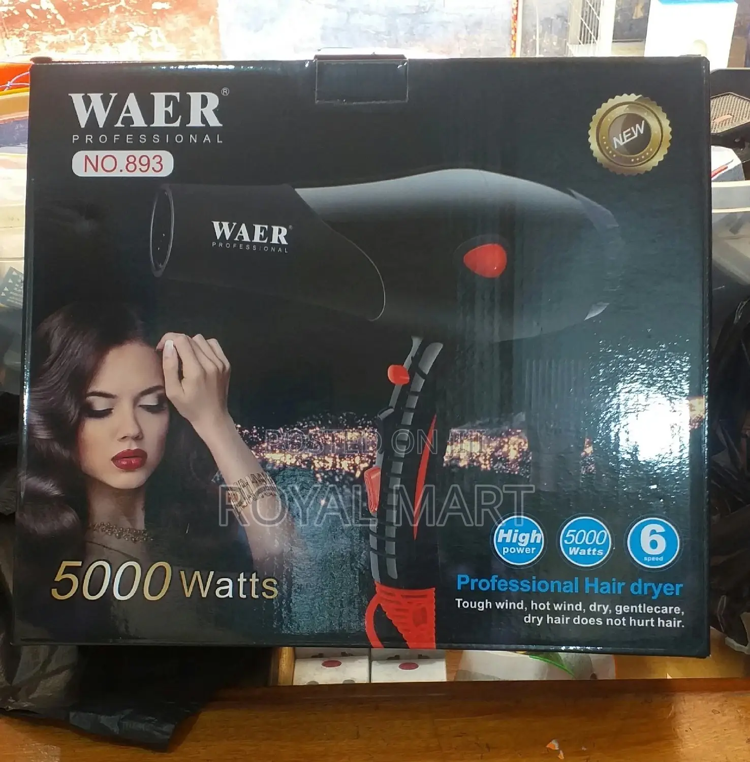Wear Original Hand Dryer With Comb