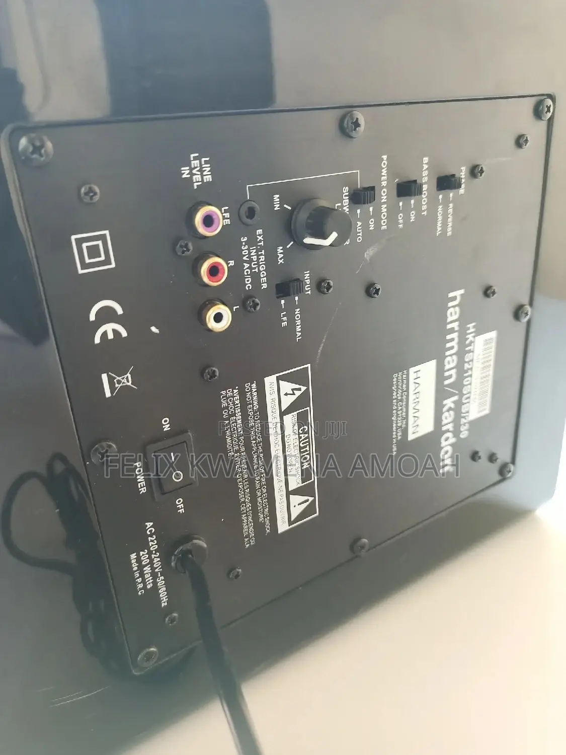 HARMAN KARDON Powerful Active Subwoofer