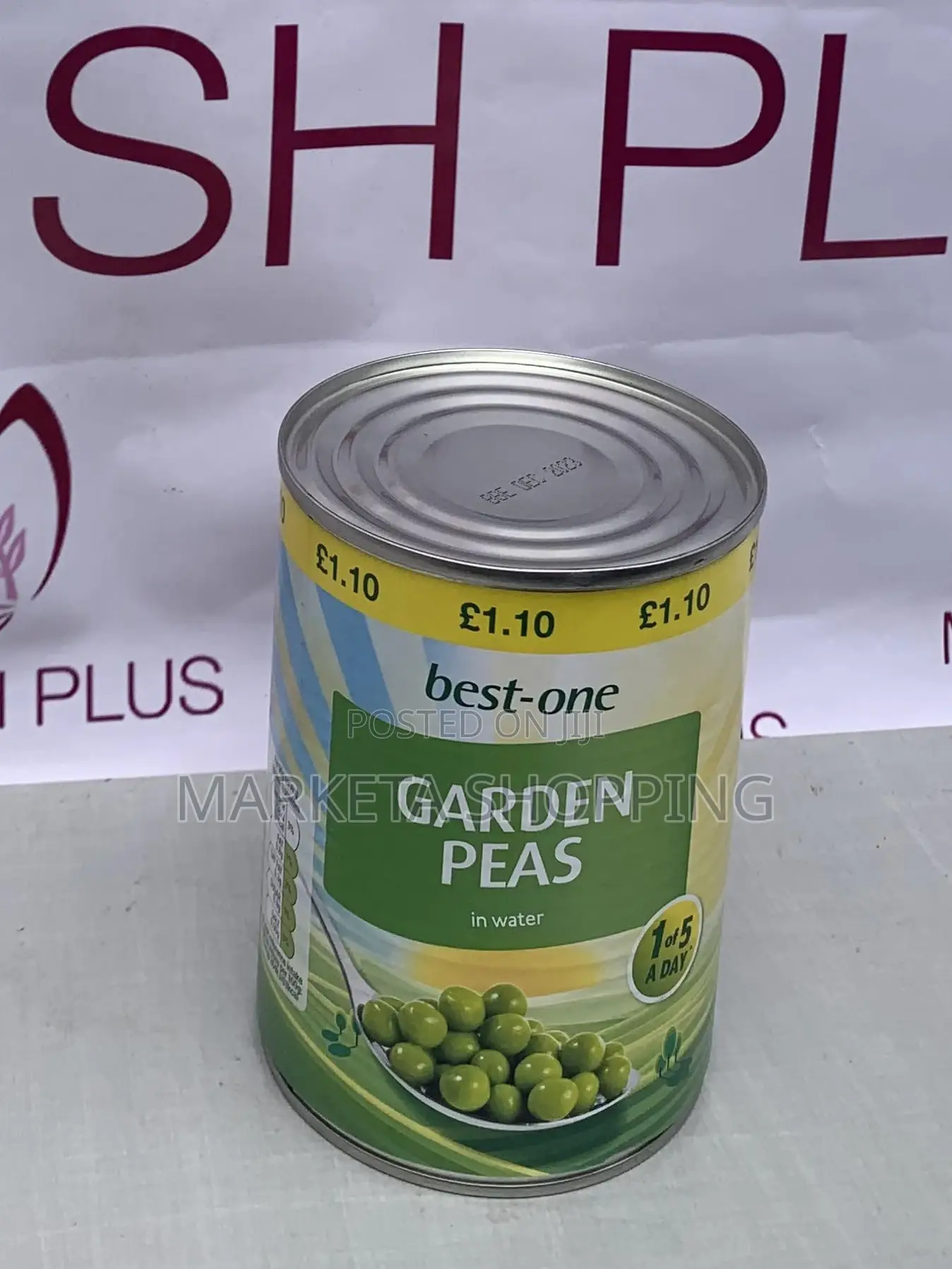 Best One Garden Peas In Water (560g)