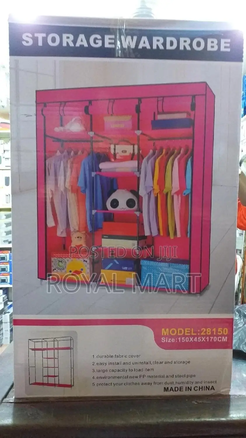 Plastic Storage Wardrobe