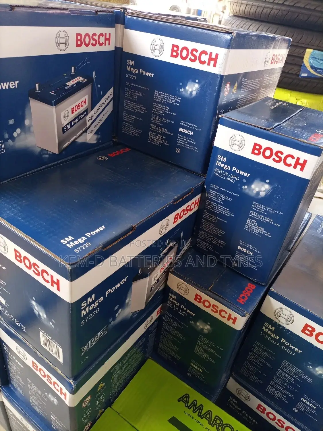 Original Bosch Battery - Wholesale And Retail