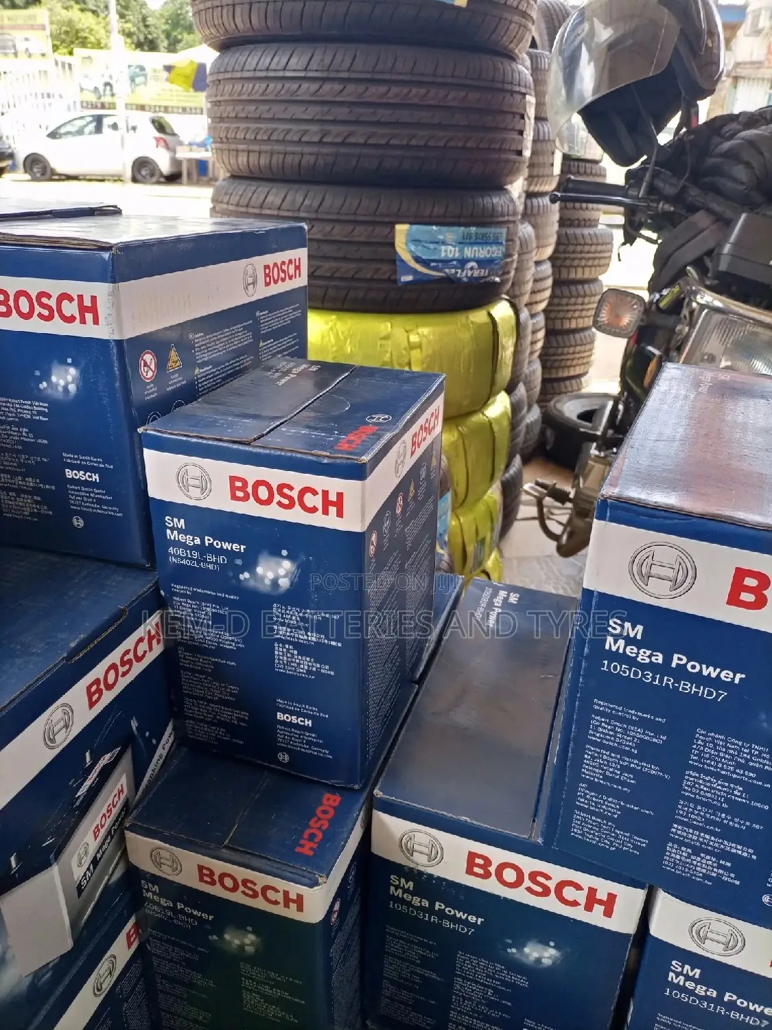 Original Bosch Battery - Wholesale And Retail