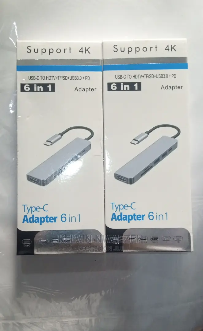Type C Adapter 6 in 1 4K