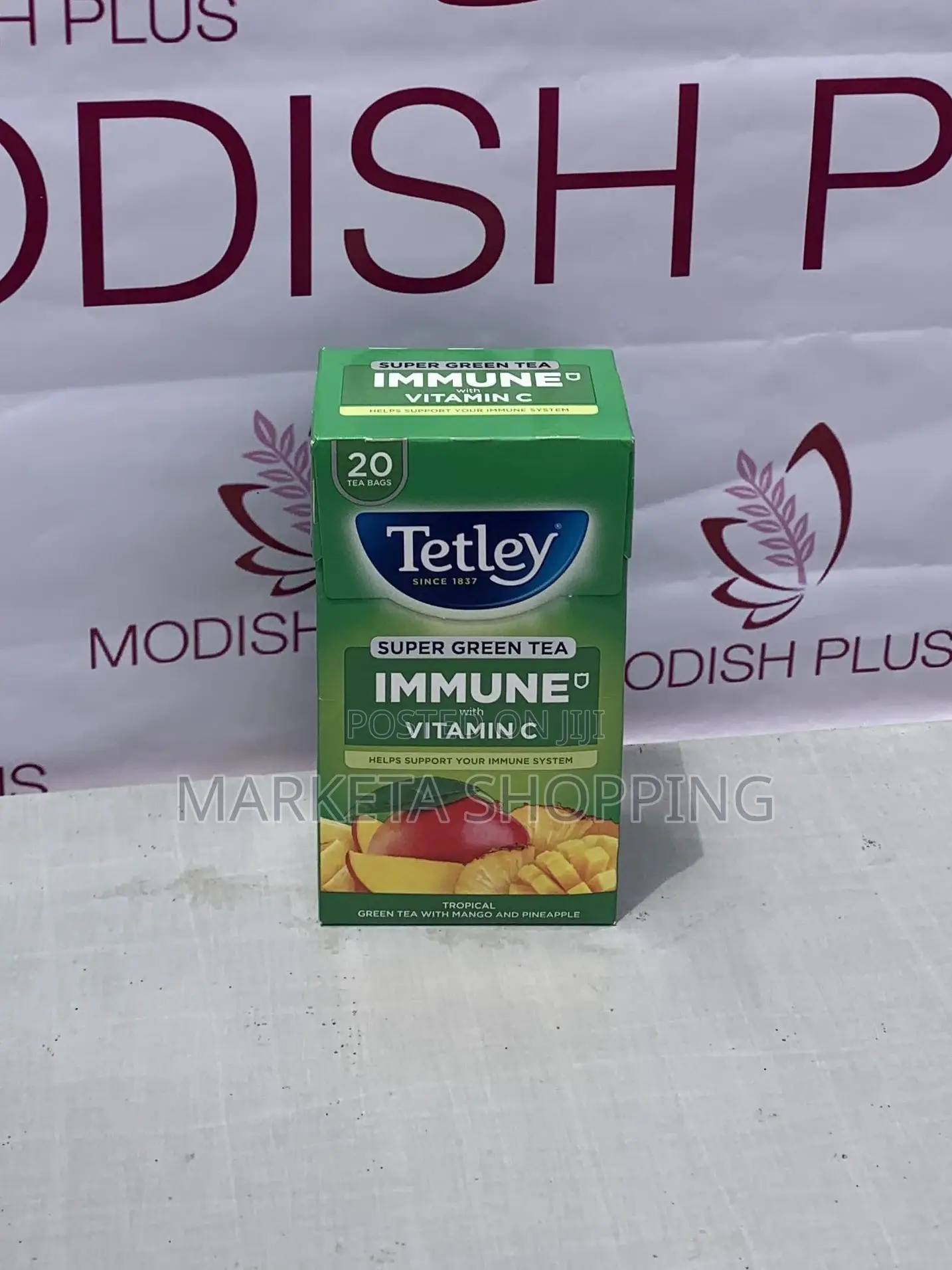 Tetley Super Green Tea Immune With Vitamin C (36g)