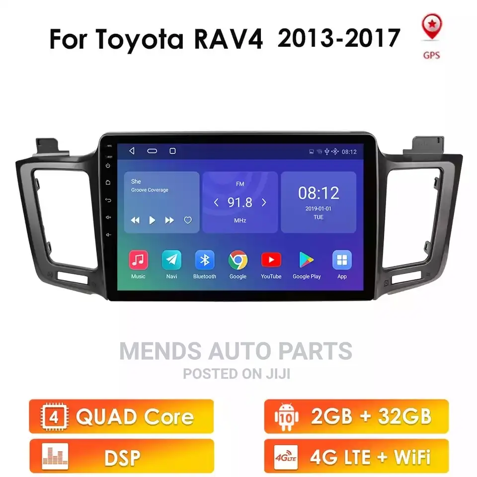 Toyota Rav 4 Android Video Car Tape System Available