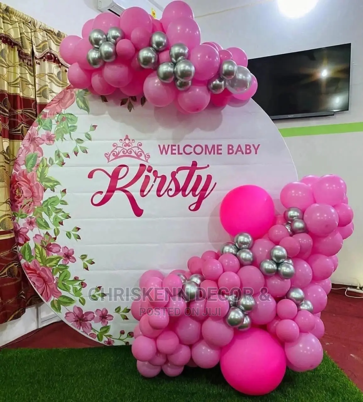 Birthday Decor Setups and Backdrops