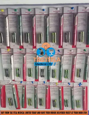 Pen Light Torch (Yellow Bulb)