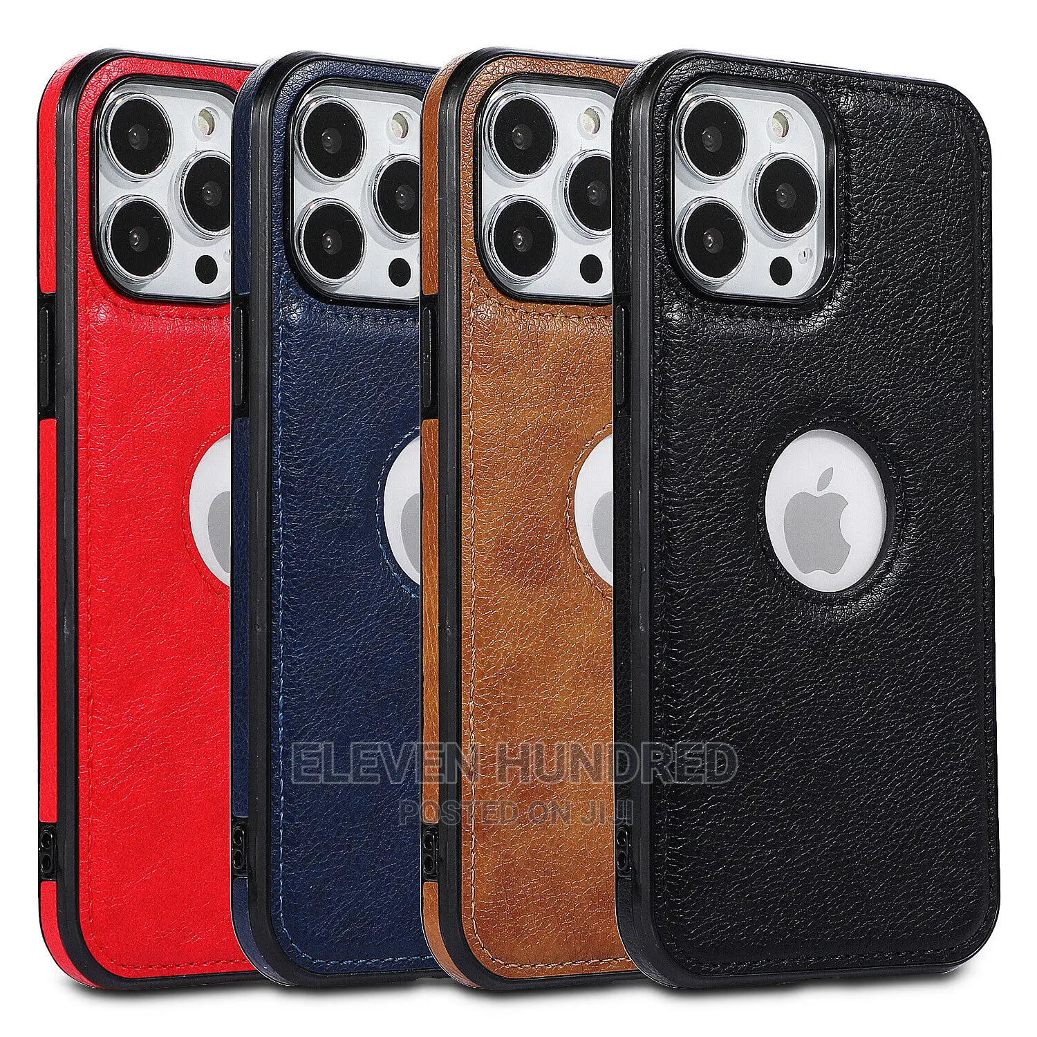iPhone 13 Pro Max Leather and TPU COVER
