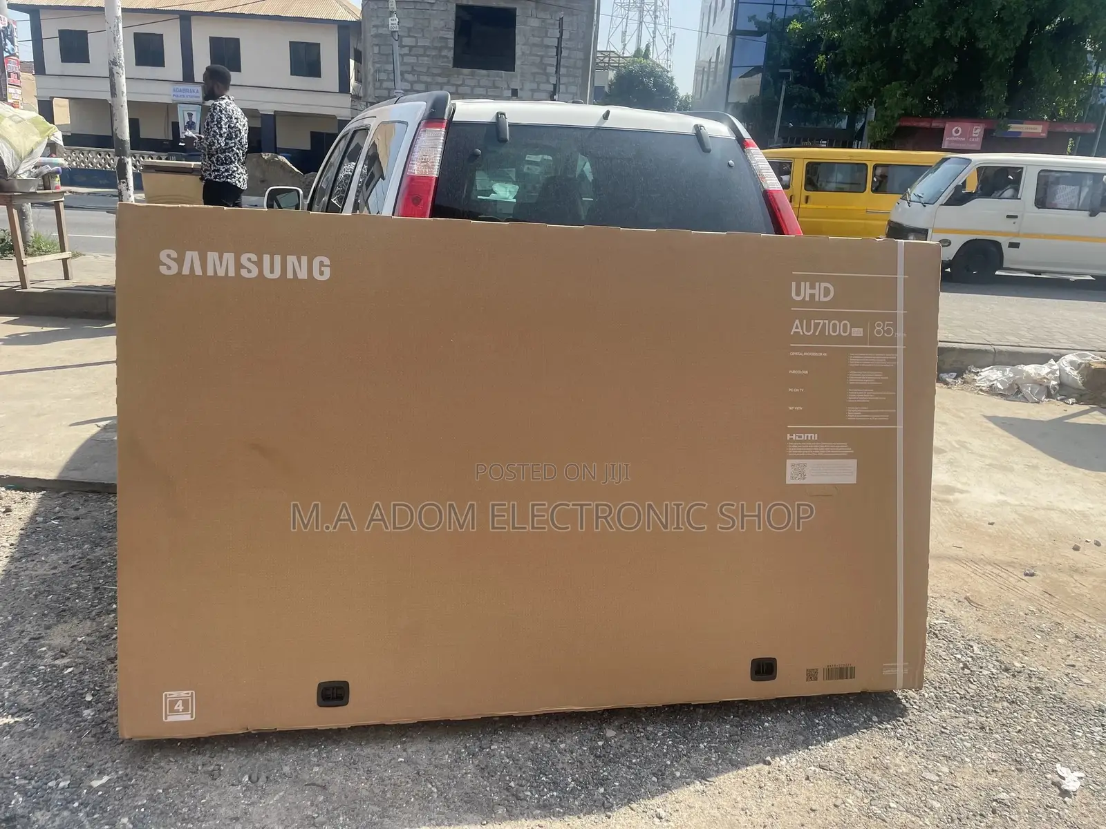 Samsung 85” UHD 4K With Smart Crystal Colour Images